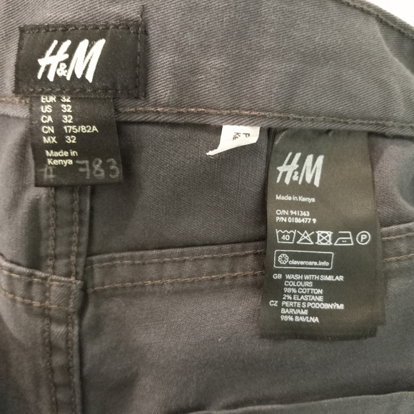 H&M Men's Button Fly Pants | US 32 - Picture 5 of 5